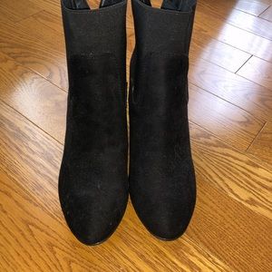Brand new black booties